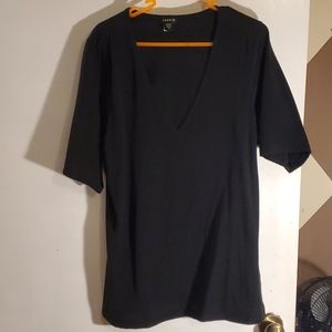 Torrid v-neck 3/4 foxy top